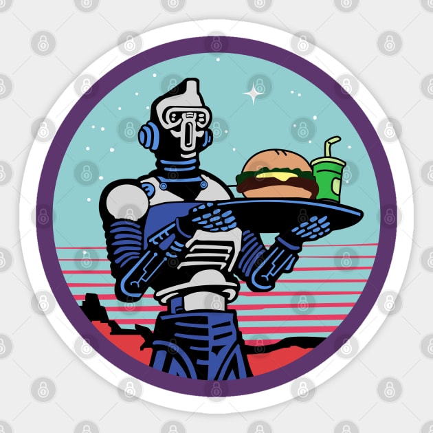 Space Meal Force Sticker by geeklyshirts